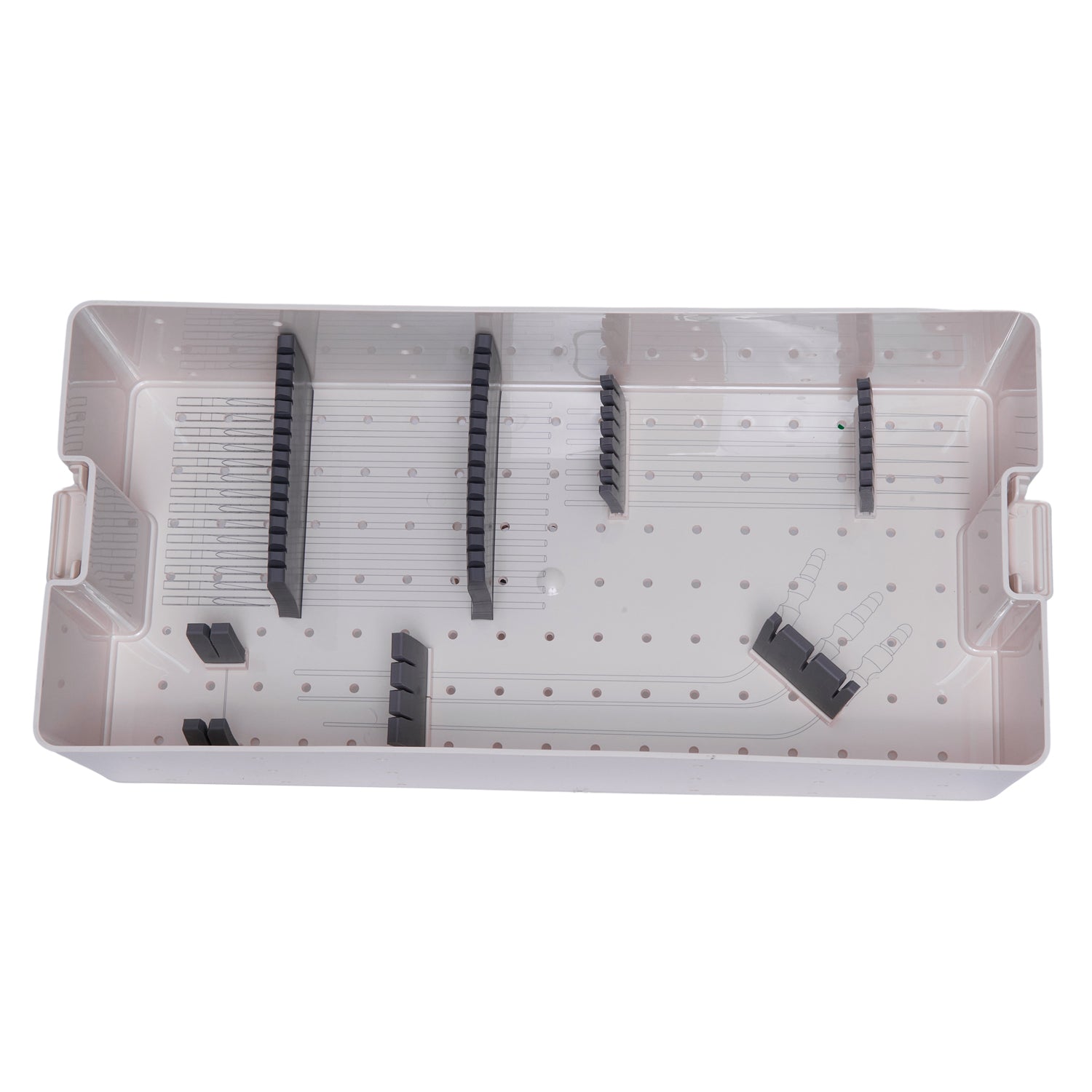 Estojo autoclavavel para esterilização de instrumentos