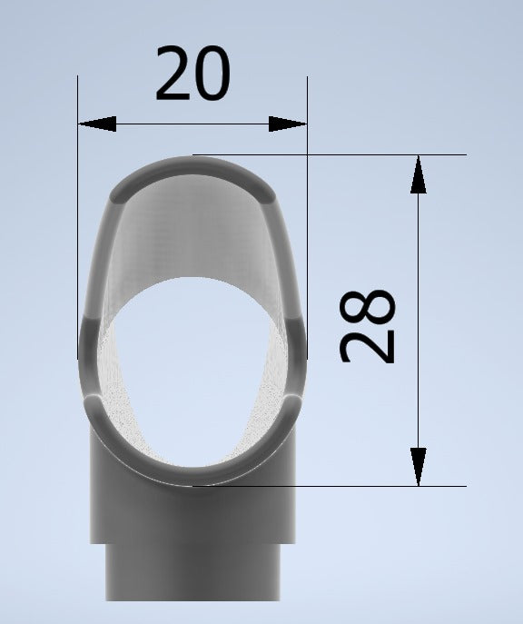 Laringoscópio Modelo Paulo Pontes (PP1) de 180mm