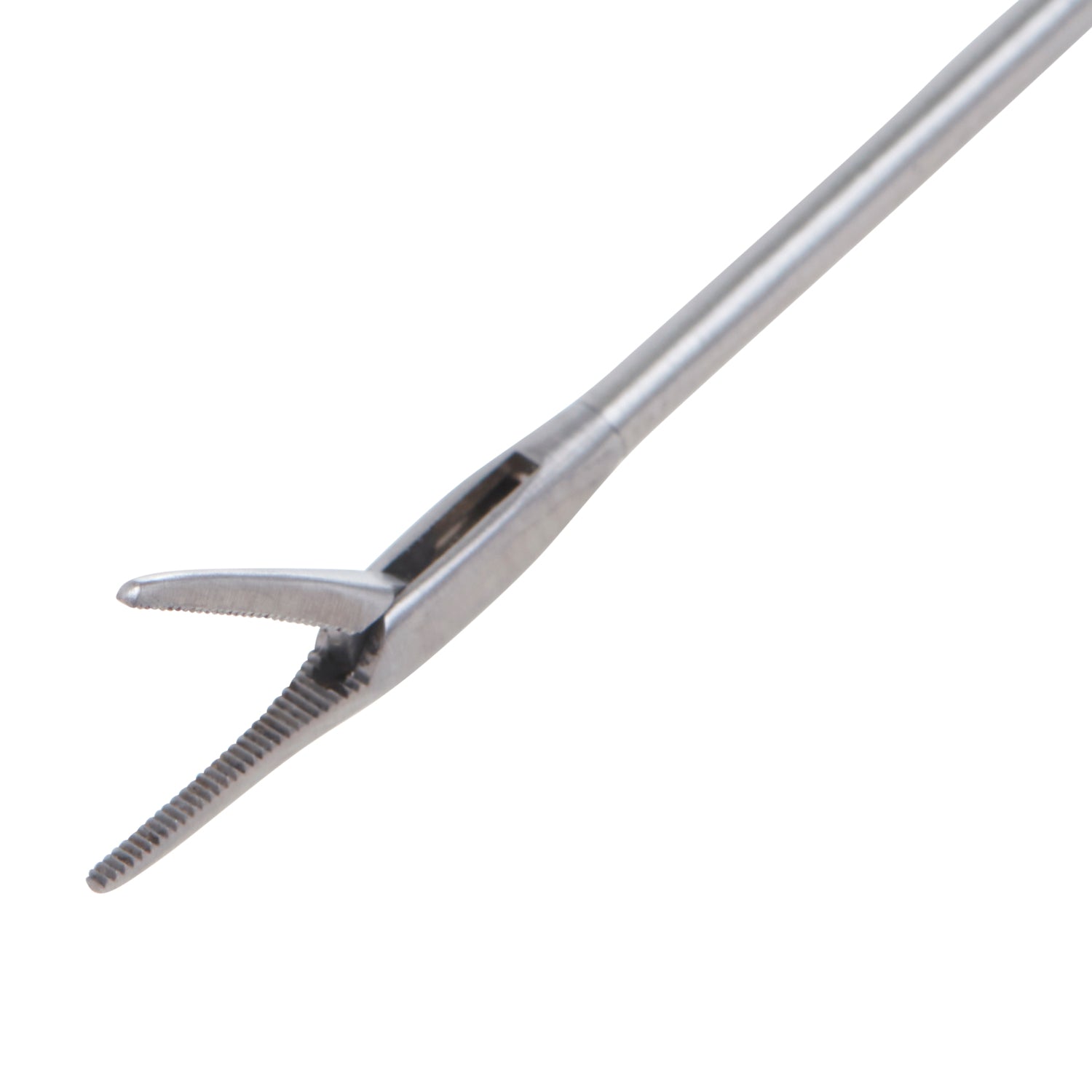 Pinça Jacaré reta com ponta de 5,0mm x 250mm