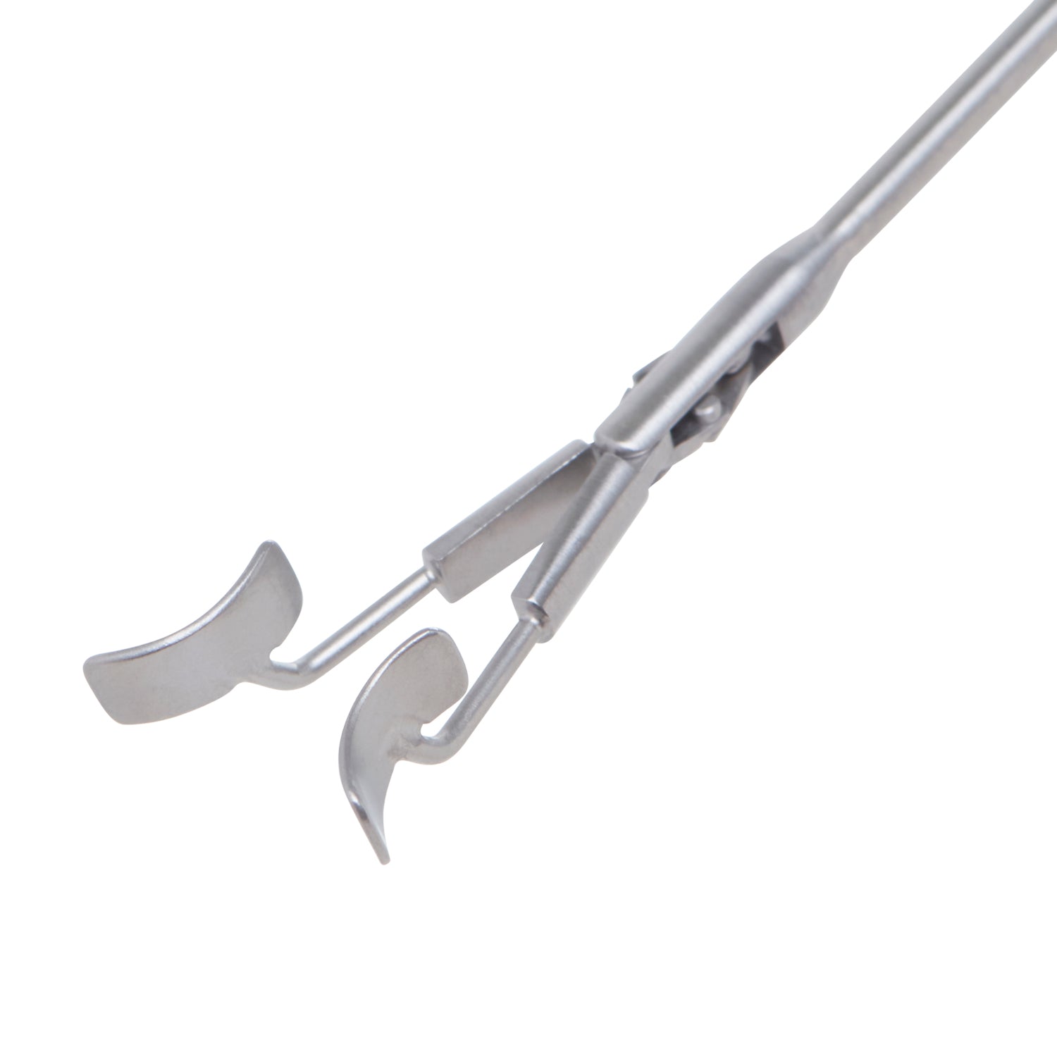 Pinça Afastadora, articulação dupla com ponta de 1,6mm x 250mm