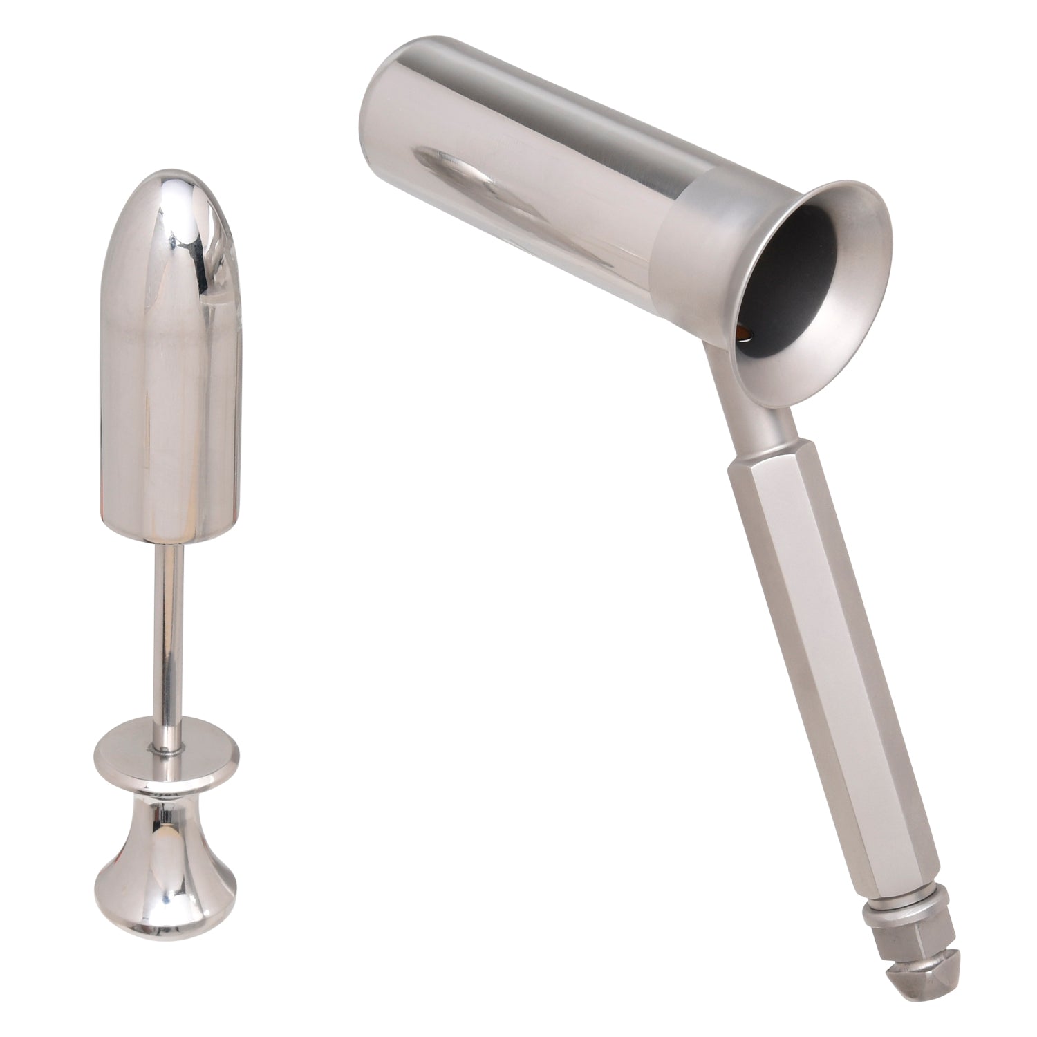 Anuscópio fechado com conector de 25mm x 70mm