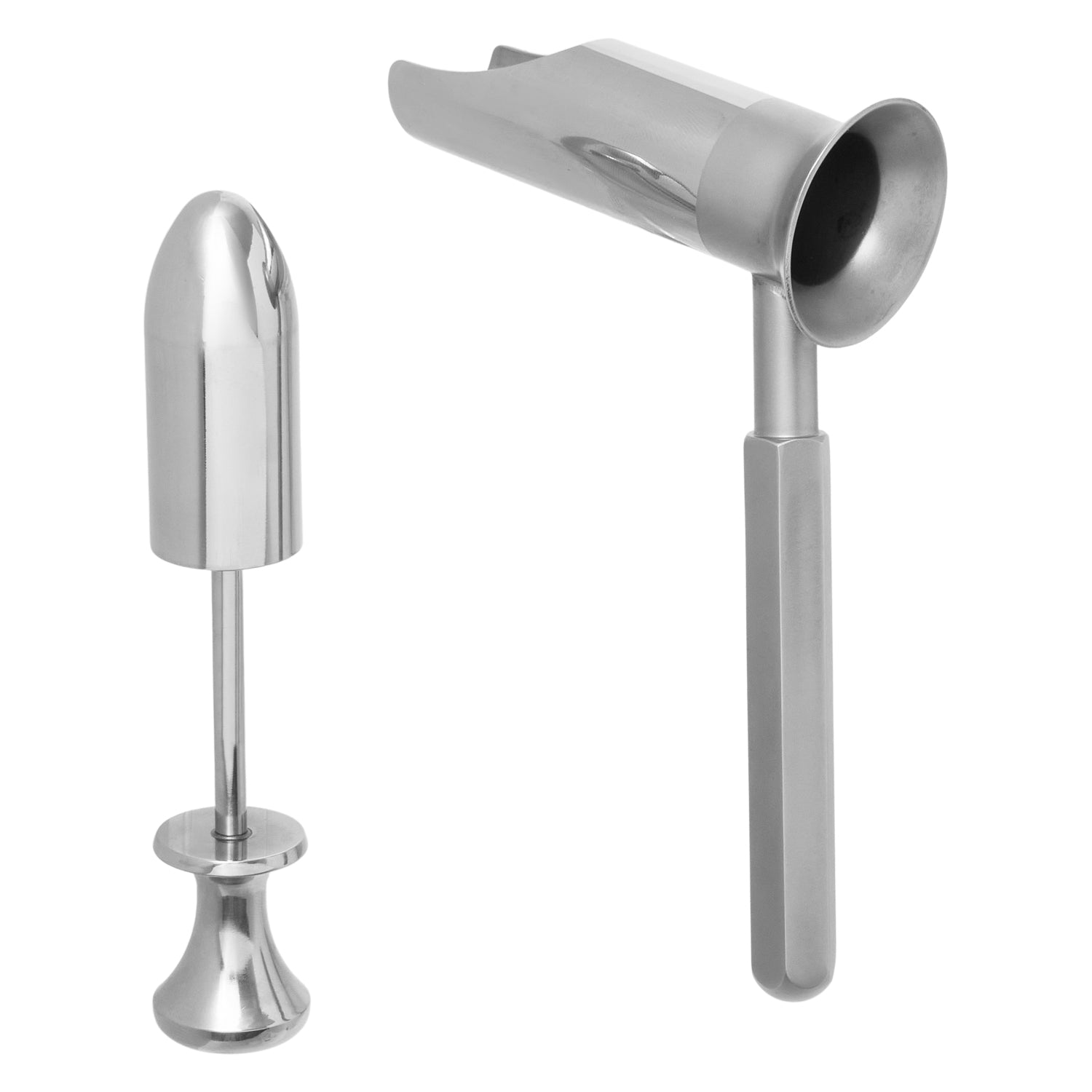 Anuscópio chanfrado fixo de 25mm x 70mm