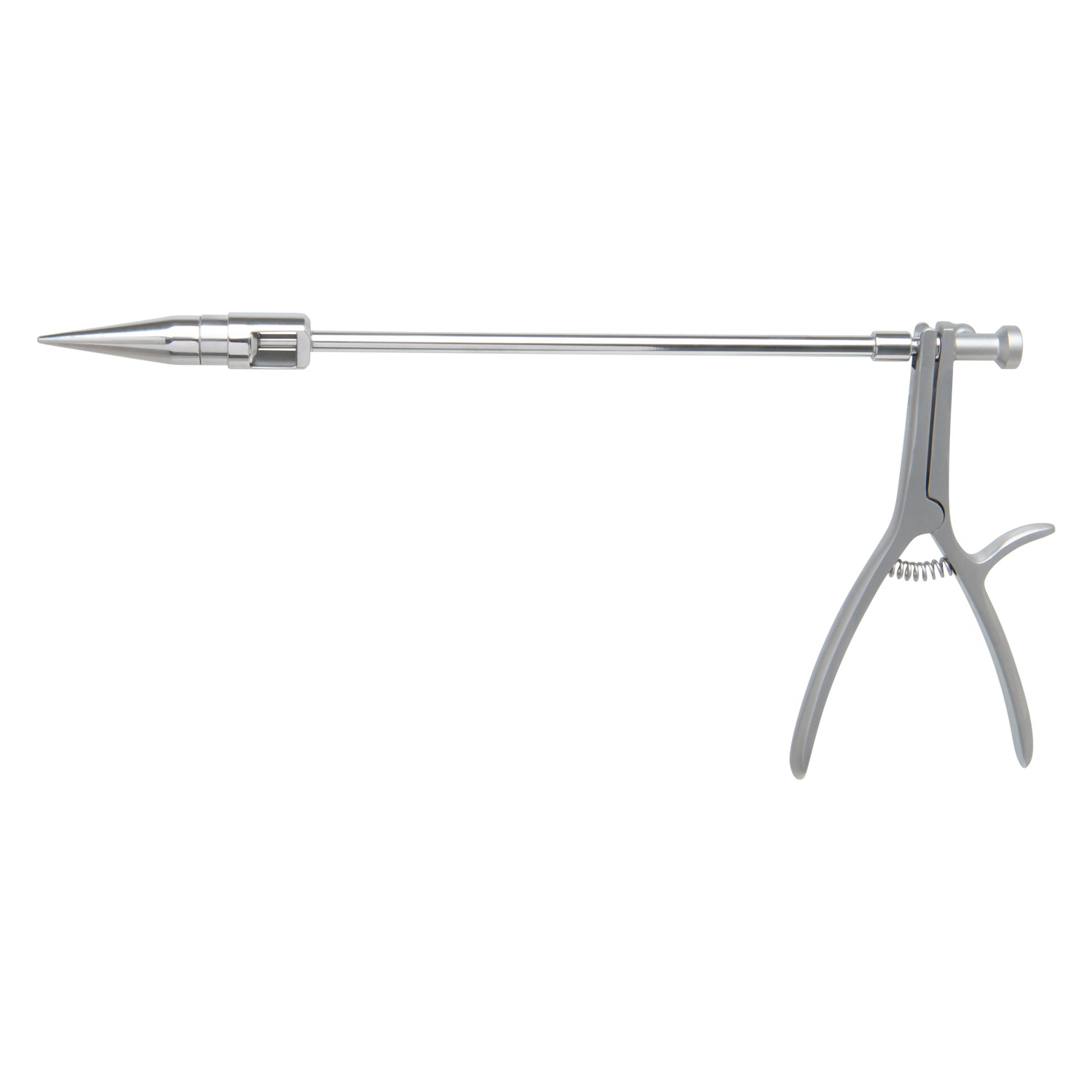 Aplicador de ligadura elástica por aspiração, para macro ligadura de 183mm x 16mm