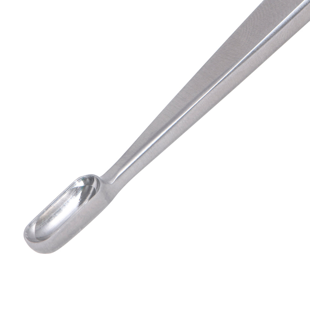 Descolador tipo cureta com duas conchas, oval e redonda de 185mm