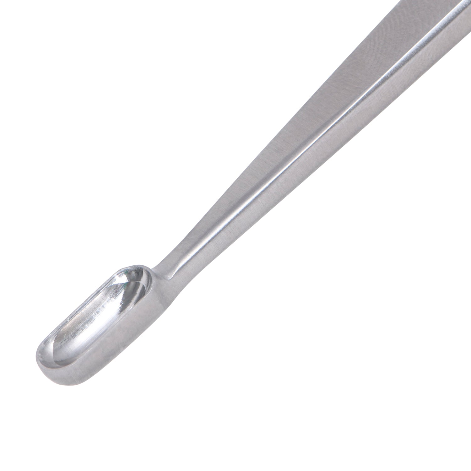 Descolador tipo cureta com duas conchas, oval e redonda de 185mm