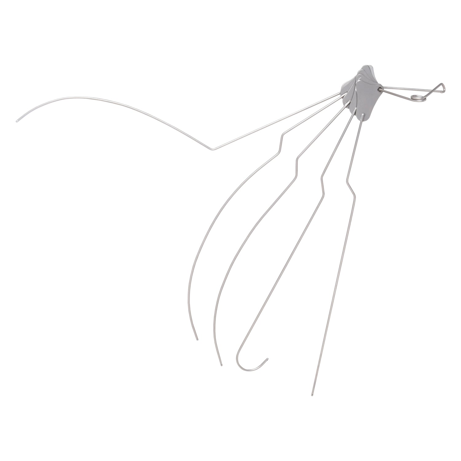 Conjunto de estiletes rígidos para fístula com 5 unidades com tamanhos variados